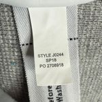 J.Crew  Sophie open-front Knit Sweater Blazer in Gray W2040 Sz M Photo 8