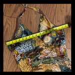 Studio 1940 shades of brown & black sleeveless & backless dress - Size 10 Photo 6