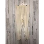 Liz Baker Tall Cream Dress Pants Women’s 20T High Rise Straight Leg Workwear Photo 3