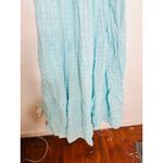 Trina Turk Sky Blue 100% Cotton Halter Neck Sunglasses Maxi Dress Size Small Photo 5