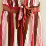 Aakaa  Striped Mini Dress Photo 2