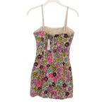 Nasty Gal Floral Sequin Mini Dress Multicolor US 2 NEW with tags NWT Going Out Photo 9