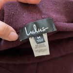 Lulus LULU’S Comfy Cozy Plum Purple Shorts Photo 3