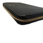 Kate Spade Zip Around Long Continental Wallet Black Gold Photo 3
