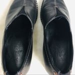 Timberland Black Leather Slip On Work Shoes Size 6 Photo 5