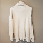 Aerie Soft Cream Cowl Neck Sweater Photo 1