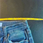 Pistola  Dark Wash High Rise Skinny Jeans Faux Leather Trim Lining Size 28 Photo 12