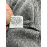 Womans Bass Active Sweatshirt Medium Gray Full Zip Long Sleeve Pockets Photo 4