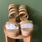 Cult Gaia  Gabi Ankle Wrap Sandal Platform Dunes Size 6.5 NEW Photo 3