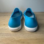 Crocs  CitiLane Roka Shoes Blue White Perforated Slip-On Loafer Womens 8 Comfort Photo 4