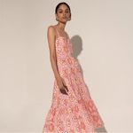 NWOT Borgo de Nor Clio Sweetheart Midi Dress in Palermo Pink Size 10 US (14 UK) Photo 12