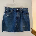 Everlane denim reconstructed skirt size 30 100% cotton Photo 1