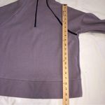 C9 Champion Purple Quarter Zip Funnel Neck Sweatshirt Size Medium Thumbholes Photo 5