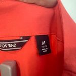 Lands' End Women's Coral‎  ruffle dress size M 10-12 Photo 5