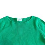 Wilfred Free Aritzia Long Sleeve Cutout Dress Green Stretch Size Small Womens Photo 1