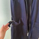 G. LABEL BY GOOP Birdie Sleeveless Parachute Jumpsuit Navy Sz 6 Photo 4