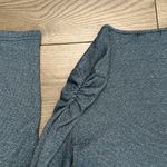 Michael Stars  Long Sleeve Blue Shimmer‎ Top One Size Photo 5