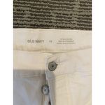 Old Navy  SKY-HI Bermuda Stretch Cream Colored Denim Jean Shorts‎  Plus Size 22 Photo 2