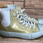 Converse All Star High Tops Rubber Waterproof Shoes sneakers 8 Blue Green Photo 9