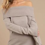 Tobi Taupe Sweater Dress Photo 0