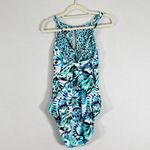 Tommy Bahama Island Cays Monarch Reversible One-Piece Swimsuit Women's Size M Photo 3