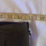 Talbots  Sz 4P Brown Pleated Polyester Dress Pants zipper on the side. Photo 5