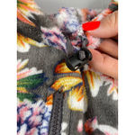 Urban Outfitters Outfitters Angela Cozy Floral Fleece Quarter Zip Pullover Size Medium Photo 10