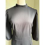 New York and Company Black Retro Style Dress Medium Glam Party Cocktail NWT Photo 1