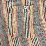Sundance Gigi Cotton Gauzy Multicolor Striped Cabana Pants Button Fly Size XS Photo 9