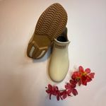 Polydeer New Beige Plaid Lined Hooded Raincoat/Boots 2X Set Drawstring Waist Tan Size XXL Photo 10