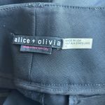 Alice + Olivia  Black Dress Pants Size 6 Photo 9