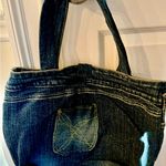 Handmade  Denim Jean Tote Bag Photo 2