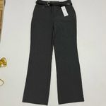 Charter Club Belted Trouser Pants Charcoal Gray 4 Photo 12