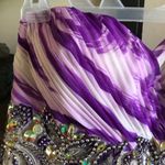 Tony Bowls  Paris Print Chiffon Evening Dress 113716A Photo 10