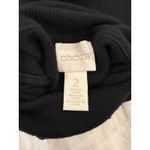 Chico's  Sweater Womens 2 Large Black Knit Turtleneck Long Sleeve Winter Pullover Photo 5