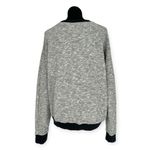 Victoria's Secret PINK | Large | Marled Grey Longsleeve Boxy Crewneck Sweatshirt Photo 5