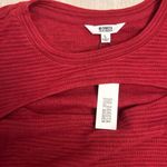 Bb Dakota Steve Madden Ribbed Bodycon Dress size L Red Size L Photo 3