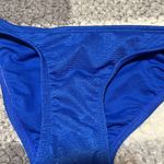 Xhilaration New  Blue Sparkly Bikini Bottoms Size 00 or XS NWT Photo 1