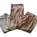 Chelsea28  Olive Green Sleeveless Pantsuit/Jumpsuit with wide legs and pockets Photo 6