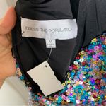 Dress the Population  sequin mini dress bodycon hoco homecoming‎ party XS FLAWED Photo 5