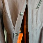 Swims women’s raincoat sz M long button down spring fall preppy career work Gray Size M Photo 7