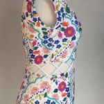 Kenneth Cole Floral Off Shoulders swim NWOT Photo 1