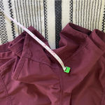Halara High Rise Tennis Shorts Small Red Burgundy Sporty Athleisure Workout S Photo 6