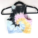 Electric & Rose Bella Bralette Sports Bra Tie Dye Athletic Yellow Blue Pink S Photo 3