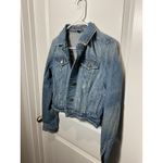 American Eagle VINTAGE Jean Jacket Small Coat Denim S AE Light Wash VTG Photo 2