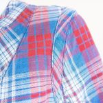 Madewell Indigo-Dyed Popover Shirt in Casey Plaid, size M Photo 11