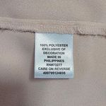 Elle  Peach Whip Lace Trim Button Down Size  Medium Photo 6