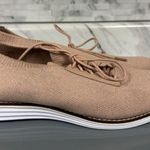 Cole Haan  Womens 10.5B Original Grand Oxfords Pink Knit Glitter Shoes W17156 Photo 1