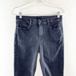 Mother The Mid Rise Dazzler Crop Ankle Jeans Not Guilty Wash Black 29 / 8 Photo 4