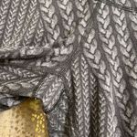 Aerie Chill Play Move High Rise Warm Thick Gray Rope Braid Leggings, Size S Photo 2